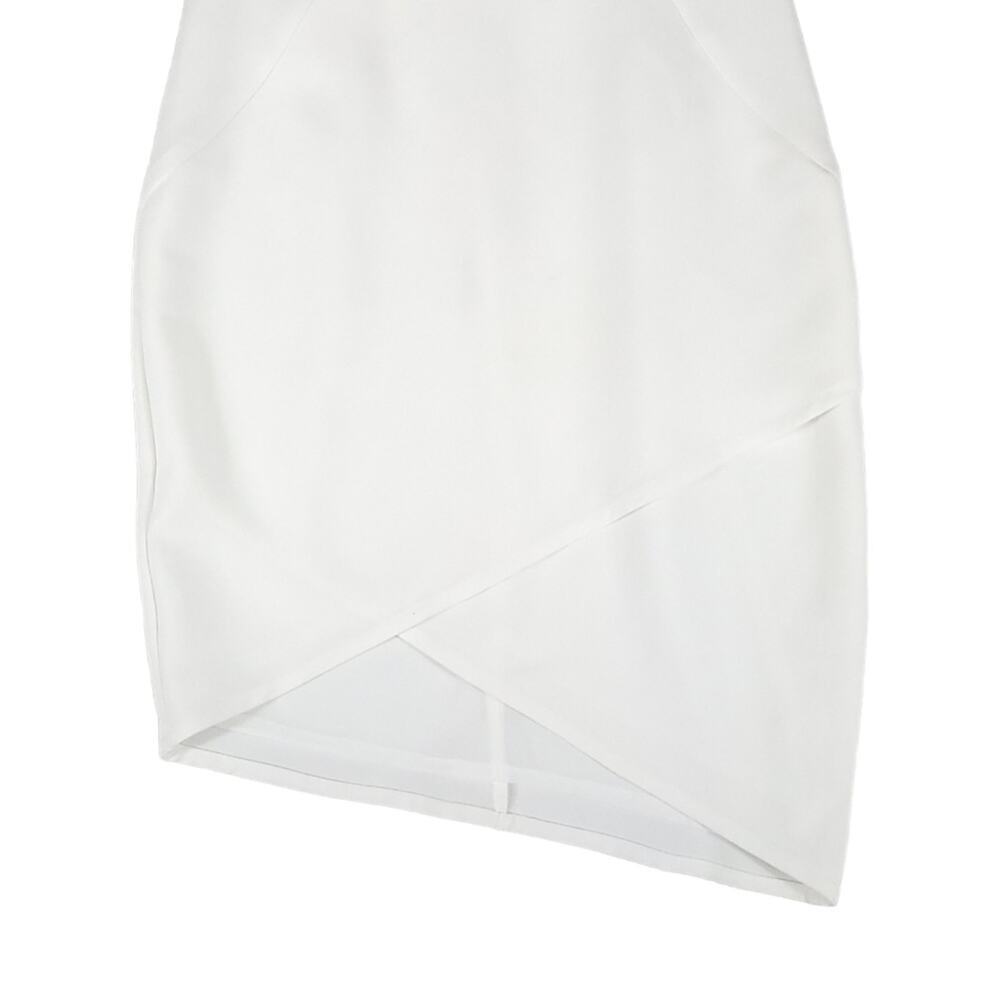 Lumier by Bariano Bodycon Mini Dress White Strapless - Picture 7 of 15